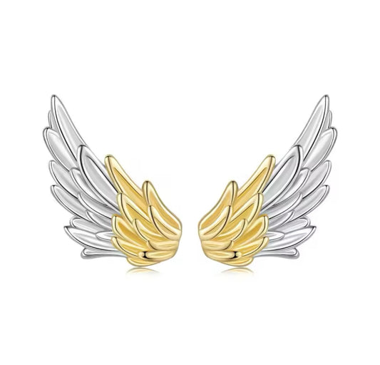 Angel wing studs