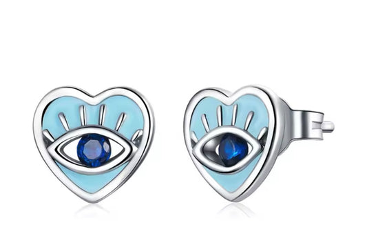 Evil eye hearts